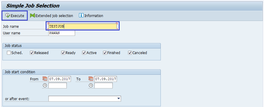 Monitoring Background Job