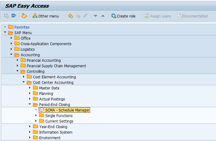 Schedule manager