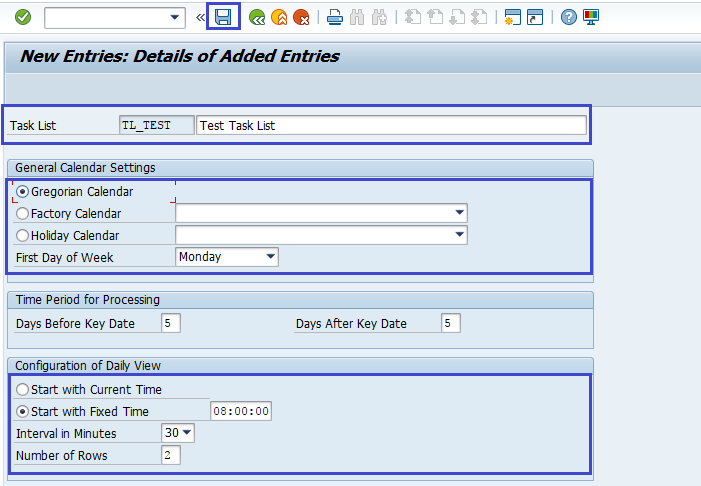 Schedule manager