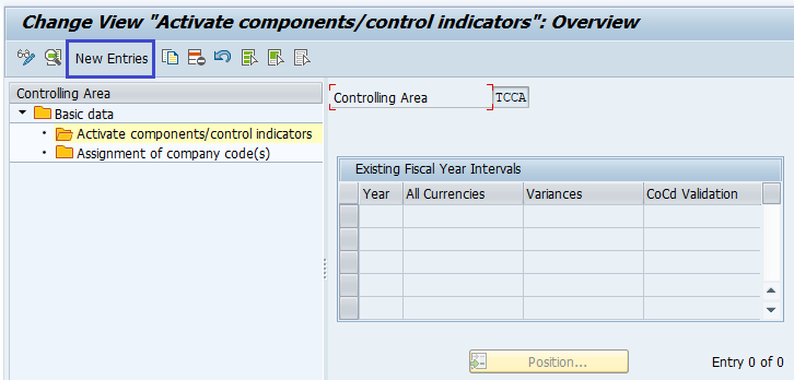 Activate Controlling Area And Submodules