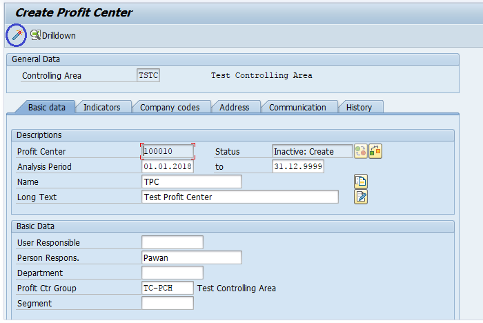 Profit Center