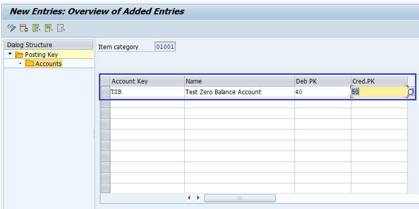 Zero-Balance Clearing Account