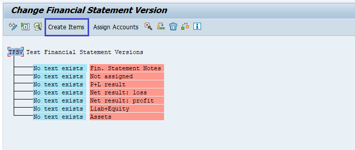 Financial Statement Version