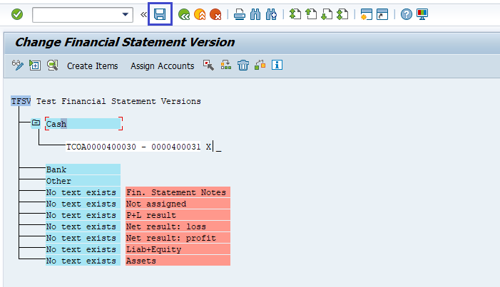 Financial Statement Version