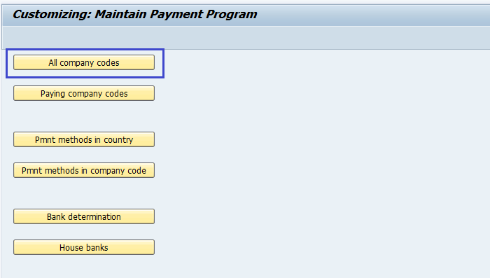 Automatic Payment Program