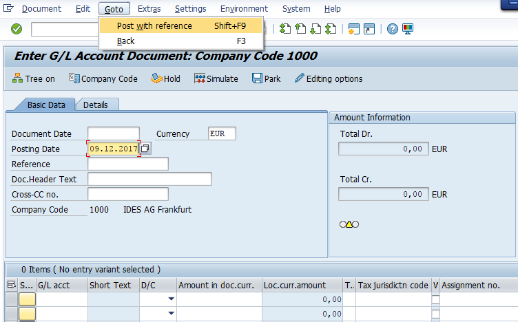 Post Document with Reference