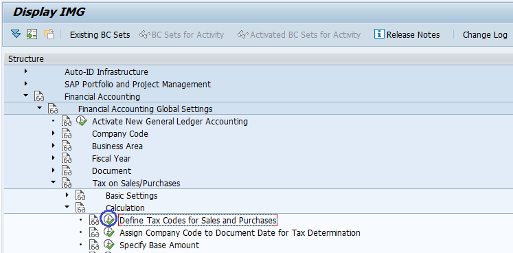 Assign Tax code to Non taxable transactions