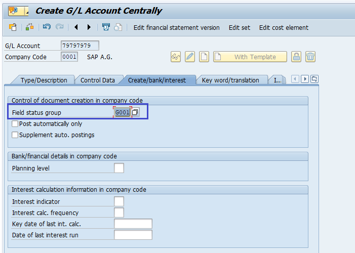 General Ledger Account