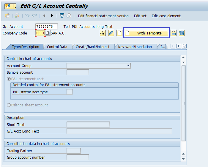 General Ledger Account