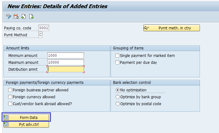 Automatic Payment Program