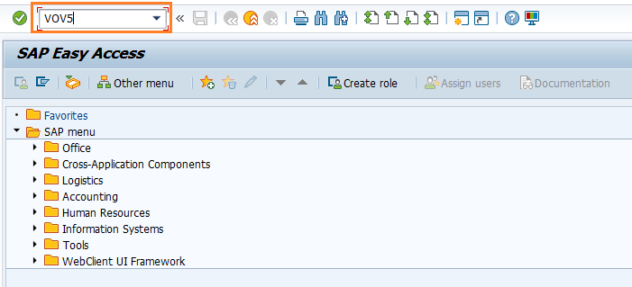 Assign schedule line categories