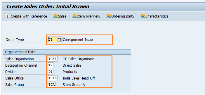 Consignment Issue