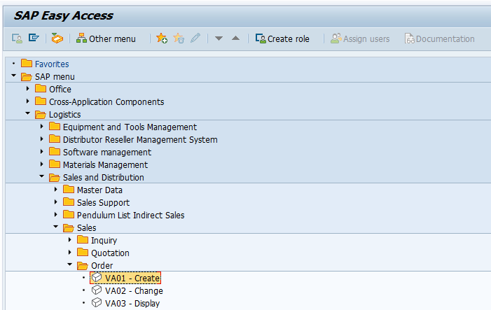 SAP SD Create Credit Memo