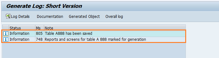 Define condition tables