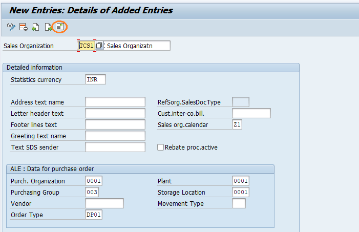 Define sales organization