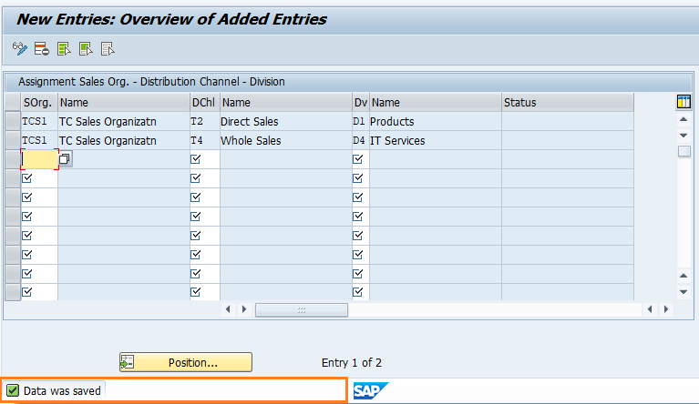 Define sales area