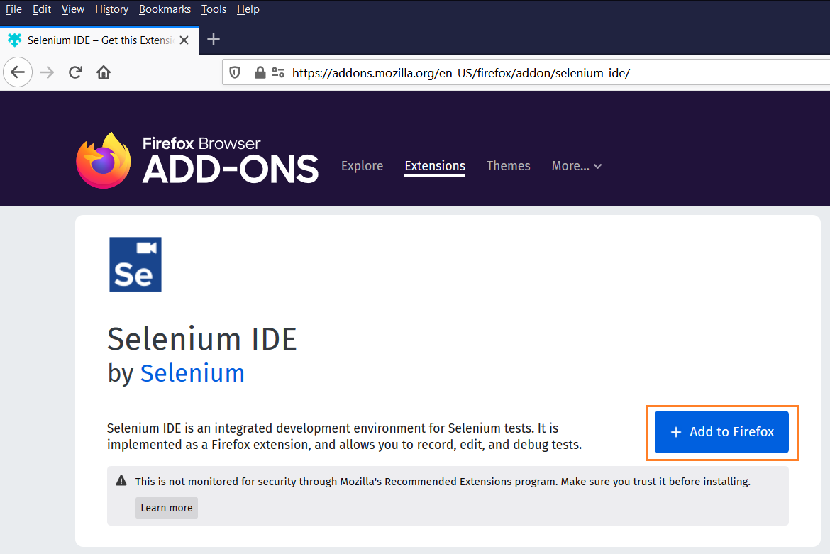 IDE Installation