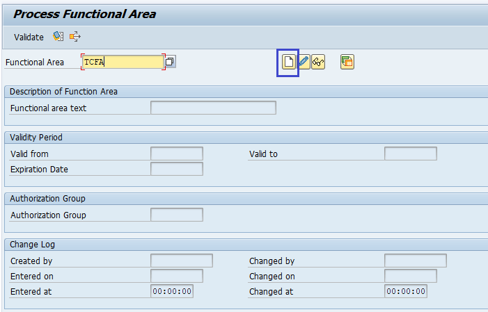 Functional Area