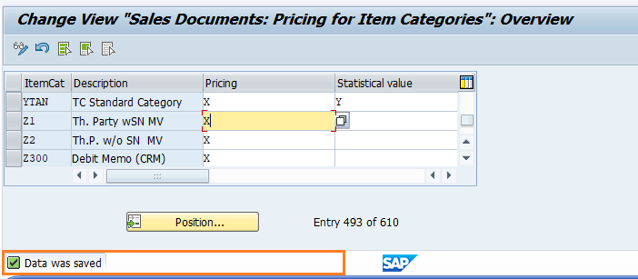 Determine Pricing by Item Category