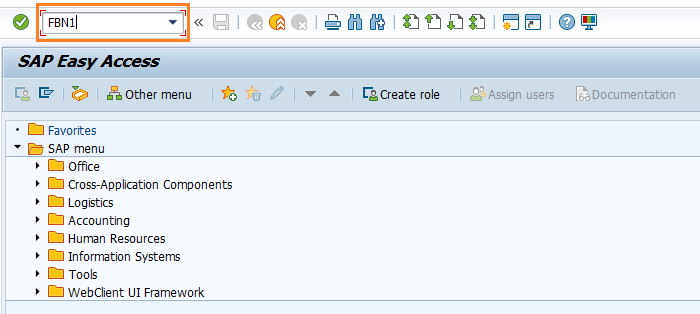 Define number ranges for Customer Account Group