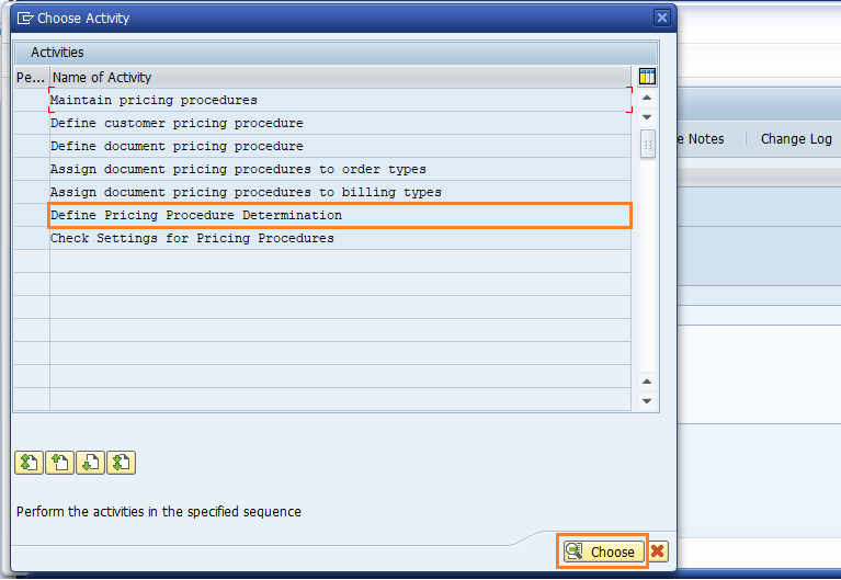 Define pricing procedure determination